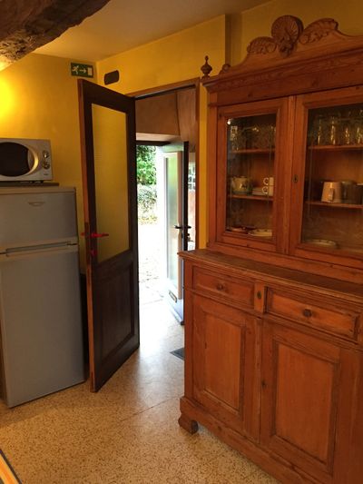 The old Ardennes dresser — a period piece that gives the kitchen all its charm