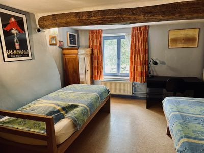 Bedroom 2 upstairs — cosy and pleasant